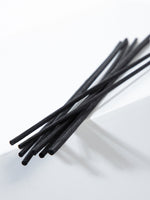 Black natural rattan sticks, 250 x 4mm, 8 pcs.-0