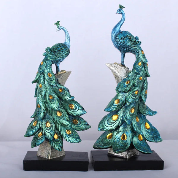 Goldener Pfau - Wohnaccessoires