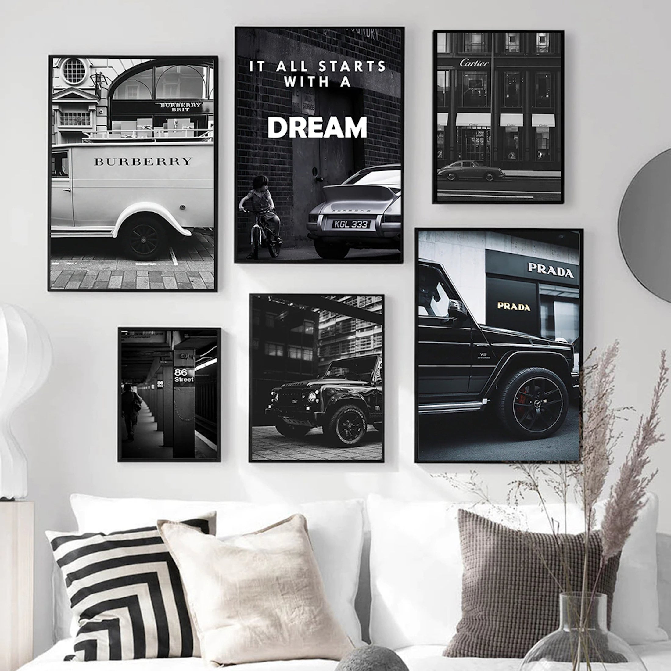 Essence of Luxury – Stilvoller Poster-Print