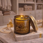 Coco Brown: Warm Ember – Duftkerze mit Holzdocht (200g)-4