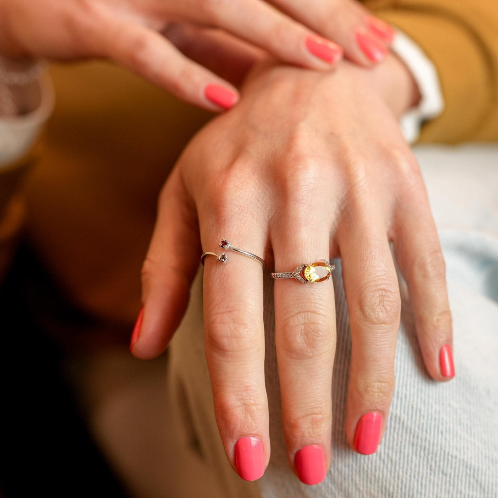 Samarkand Ring – Eleganter Sterling Silber Ring