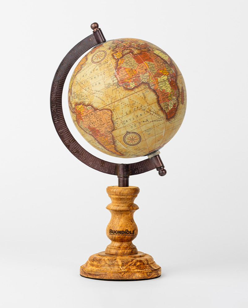 Klassischer Globus – Mittleres Modell für Büro & Zuhause